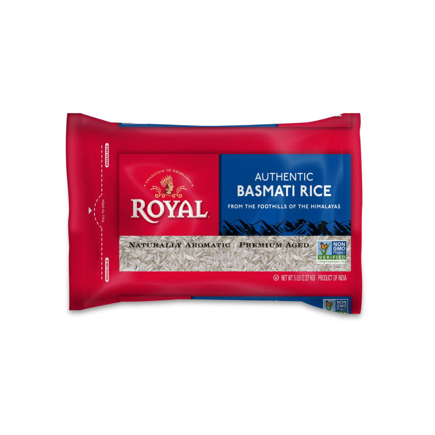 Authentic Royal Basmati Rice 5 Lb