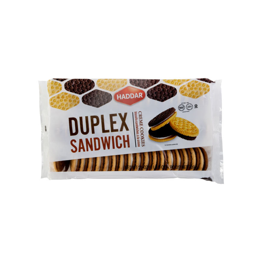 DUPLEX SANDWICH CREME COOKIES